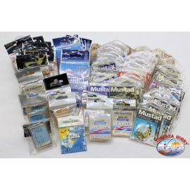 Hameçons Mustad tout Rond - 45 pièces Taille assortie 11/12/14 LT.01