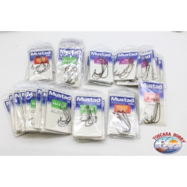 Mustad angelhaken alle Runde-45 PCs assorted Größe 11/12/14 LT.01