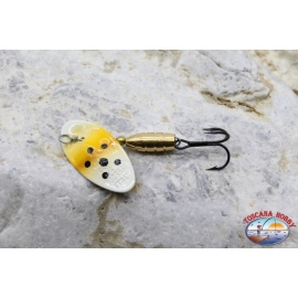 Cuchara de pesca giratoria Pantera Martin craft gancho triple 3gr