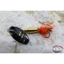 Cuchara de pesca giratoria Pantera Martin craft gancho triple emplumado 6gr