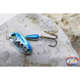 Cuchara de pesca giratoria Pantera Martin craft gancho triple 12gr