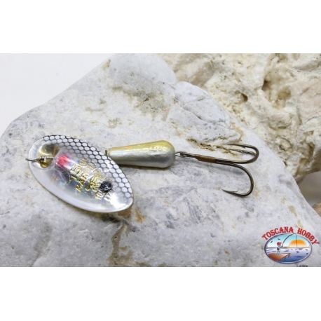 Fishing spoon rotating Panther Martin craft treble hook 15gr