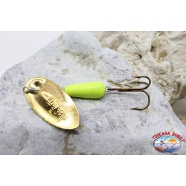 Cuchara de pesca giratoria Pantera Martin craft gancho triple 15gr