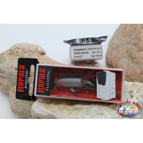 Künstliche Köder Rapala Misointed schwimmende Köder GIF-5 5cm 4G-silver