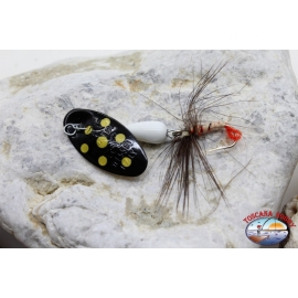 Cuchara de pesca giratoria Pantera Martin craft anzuelo emplumado 4GR