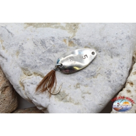 Spoon Peach wave Panther Martin craft fish hook feathered 5,70 gr R. 669