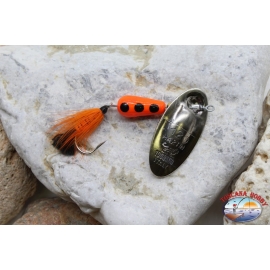 Cuchara de pesca giratoria Pantera Martin craft anzuelo emplumado 12gr R. 696