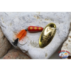 Cuchara de pesca giratoria Pantera Martin craft anzuelo emplumado 15gr