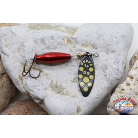 Cuchara de pesca giratoria Pantera Martin craft anzuelo triple 12gr R. 715