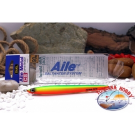 Künstliche DUEL Aile Saltwater Jig-System in vertical - 120 mm-90 g. Col. CLO FC.BR436