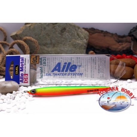 Künstliche DUEL Aile Saltwater Jig-System in vertical - 120 mm-90 g. Col. CLO FC.BR436