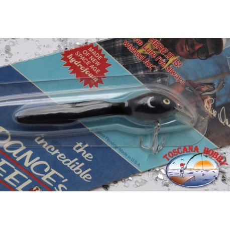 Esche artificiali Vintage Keeper Bait Company Dance's Eel nero