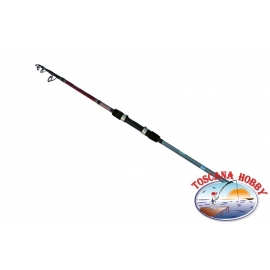 Canne à pêche bolentino Silstar tele boat 120 1,2 m env.35