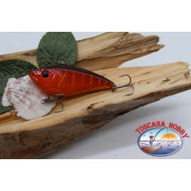 Artificial Lipless Lures Viper 6,5 cm-17gr Sinking col. orange / bro FCV389