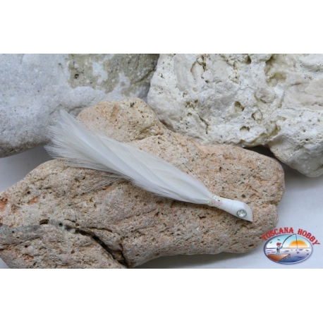 Cabeza de cebo de arrastre Saltpicchio con Símil de plumas a partir de 9 cm