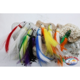 Trolling lures Anchovy head with feather Simil from 14 cm SIM.21