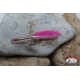 Silicone craft bait with filaments and feathers from 8/8. 5 cm Hook 1/0 fuchsia