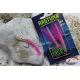 7cm Ragtuna Ragot Artificial Bait with Hook 2/0 (3pcs) TRANSPARENT/SHOKING PINK