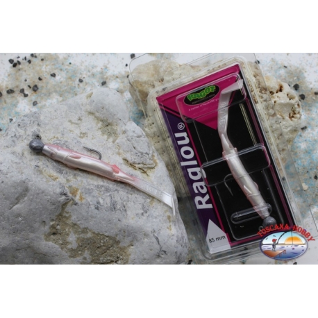 Artificial Baits Raglou Spid 8.5 cm Leaded with Hook (2 pcs) PR