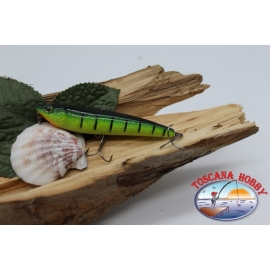 Artificial Lures L talk the dog Viper 8cm-5,8 gr Floating Col. tiger green FC.V416