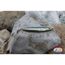 Esca metallica JIG Yo-Zuri 30gr 8cm con ancoretta piumata CB511