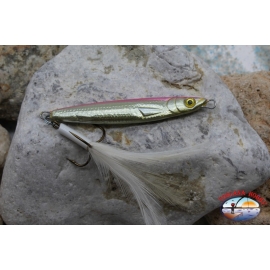 Esca metallica JIG Yo-Zuri 30gr 8cm con ancoretta piumata CB520