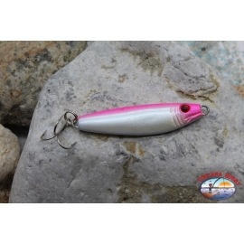 Metal baitIG IGoO-Zuri 30gr 6,30 cm with pink anchor