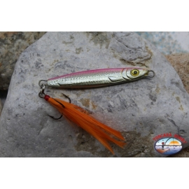 Esca metallica JIG Yo-Zuri 18gr 7m con ancoretta piumata CB537