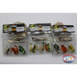 Kit Sábalo Pantera Martin 3 packs colores surtidos LT. 121