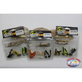 Kit Sábalo Pantera Martin 3 packs colores surtidos LT. 128