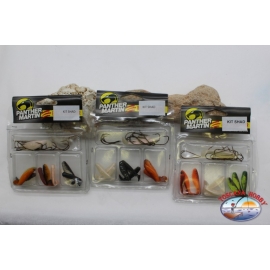 Kit Shad Panther Martin 3 paquetes de colores surtidos