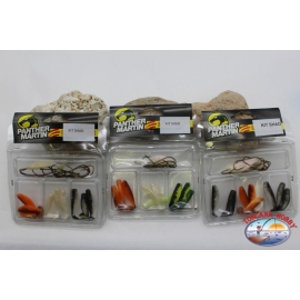 Kit Sábalo Pantera Martin 3 packs colores surtidos LT. 142