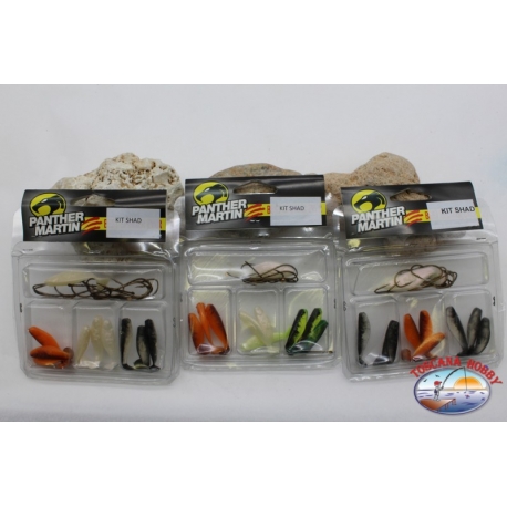 Shad Panther Martin Kit 3 packs assorted colors