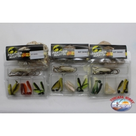 Shad Panther Martin Kit 3 packs assorted colors