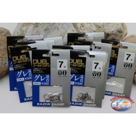 Ami da pesca Duel size 7 con occhiello 10 bustine da 10 pezzi K.540