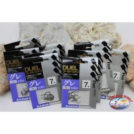 Ami da pesca Duel size 7 con paletta10 bustine da 10 pezzi K.546