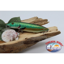 Artificiale Minnow Luccio 11cm-21gr Floating col. green V435