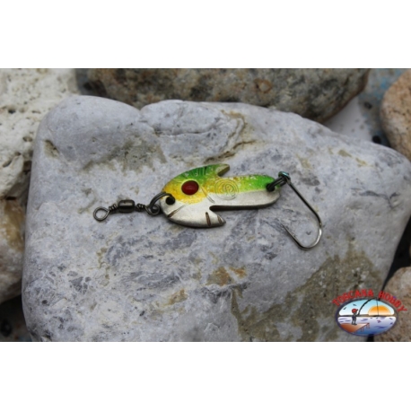 Cuchara de Pesca Giratoria Panther Martin Memphis Vintage 7 gr amarillo