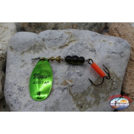 Cuchara de pesca giratoria con anzuelo triple Mepps Aglia 4 Vintage 10 gr R. 780