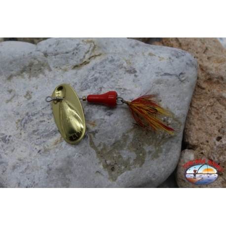 Cuchara de pesca giratoria con anzuelo triple Mepps Eli Vintage