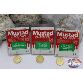 Anzuelos de pesca Mustad - 100 piezas de tamaño surtido LT.162