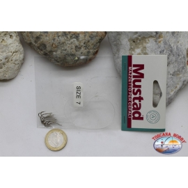 Bottes de mulet Mustad 25 paquets Taille 7 E. 34