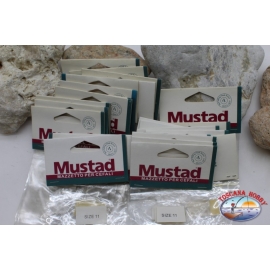 Mustad mullet bunches 25 packs Size 11 E. 35