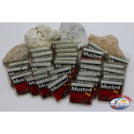 Anzuelos de pesca Mustad Amiater de sal Gran oferta tamaño 6-30 conf 25pcs E. 52