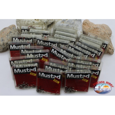 Ami da pesca Mustad SaltWater Great Deal size 7 - 30 conf da 25 pz