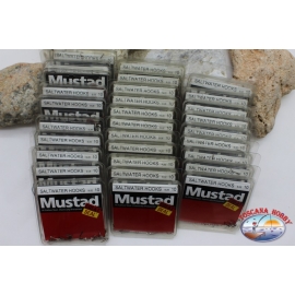 Fishing Hooks Mustad Salt AmiAter Great Deal size 10-30 conf 25pcs E. 56