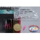 Sabiki Mustad cable rosa 0,30 longitud de 135 cm 5 ami mis.12 FC.A104