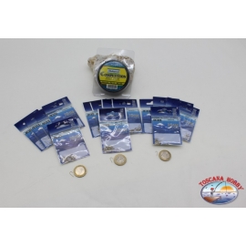 Lote Anzuelos de Pesca Fu SerieI - Serie YAma 1063ntb Tamaño 12-14-16-15 Sobres E. 60