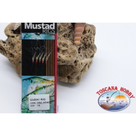 Sabiki Mustad with fish skin wire 0,30 length 135cm 5 ami mis.14 FC.A109