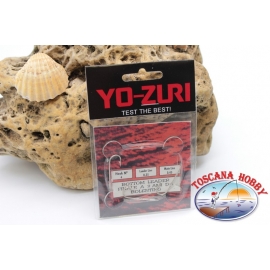 3 bolsitas de curricán de fondo-la pesca de Yo-zuri madre0,45 brac.0.35 mm 3ami sz.4 de pulmón.1m FC.309